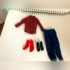 Vintage 1960s Barbie Ken Going Hunting Outfit